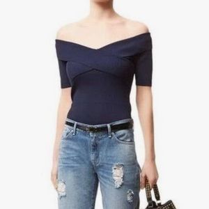 Sandro ribbed sweater